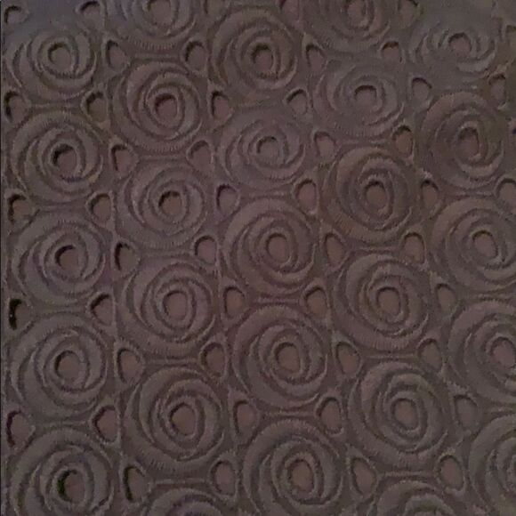 3. Talbots A Line Skirt in Navy blue eyelet.  Size 8. - Picture 2 of 4